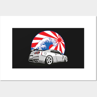 Nissan GTR Posters and Art